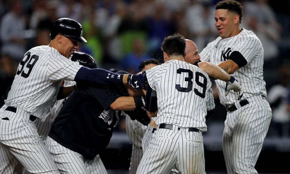 隊友延長賽再見轟  讓 Aaron Judge「沒齒」難忘