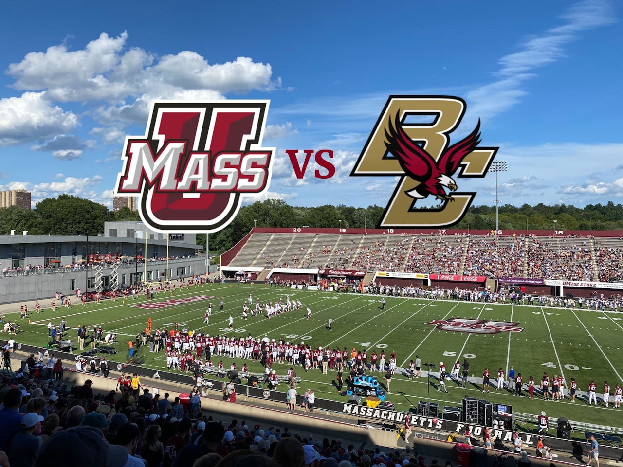 【球場追逐者】UMass美式足球2021主場開幕戰—頑強抵抗Boston College