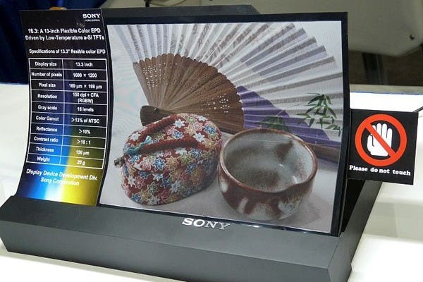是SID 2011:SONY展示可彎曲電子紙以及裸視3D LCD這篇文章的首圖