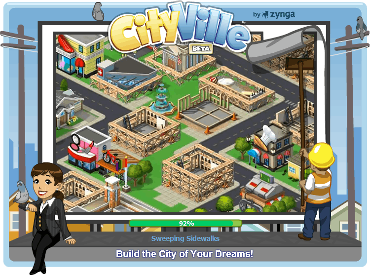 是《CityVille》推出短短 8 日玩家突破 600 萬人這篇文章的首圖