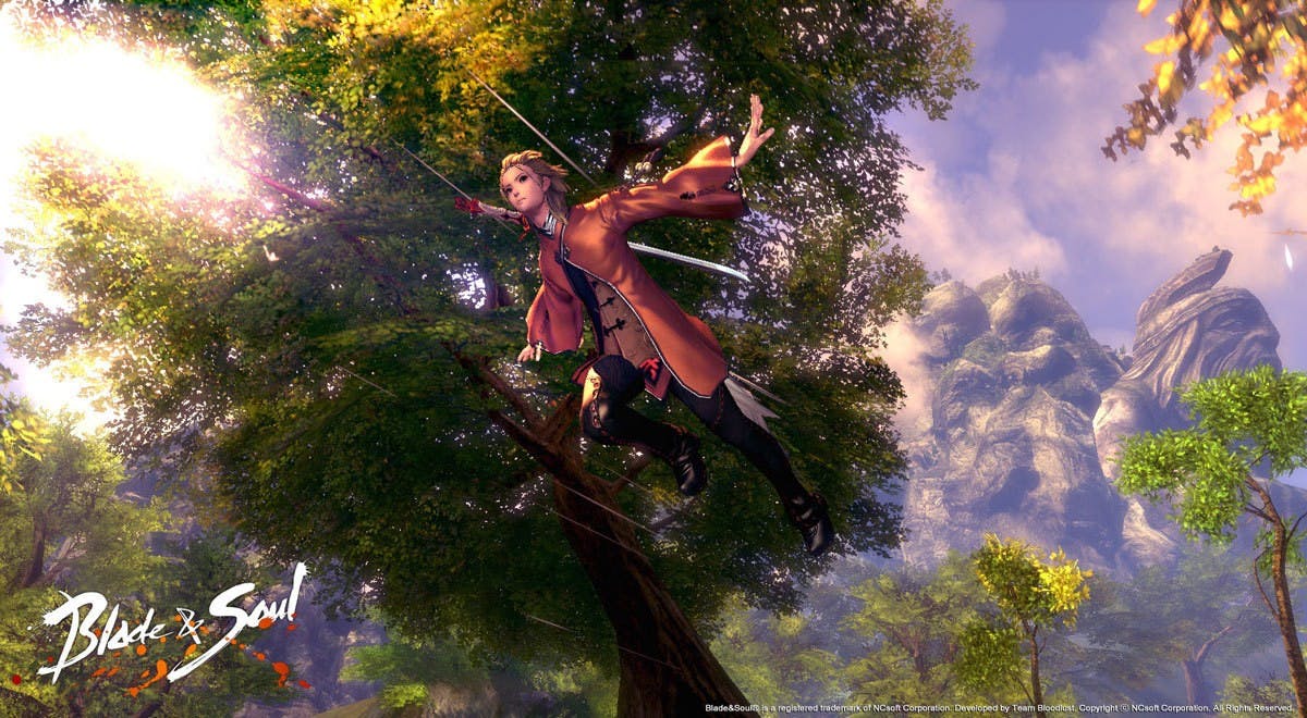 是騰訊簽下韓國人氣大作《Blade & Soul》的代理權?這篇文章的首圖