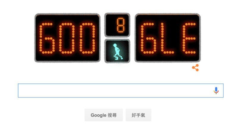 是Google塗鴉:會動的小綠人交通號誌17歲這篇文章的首圖