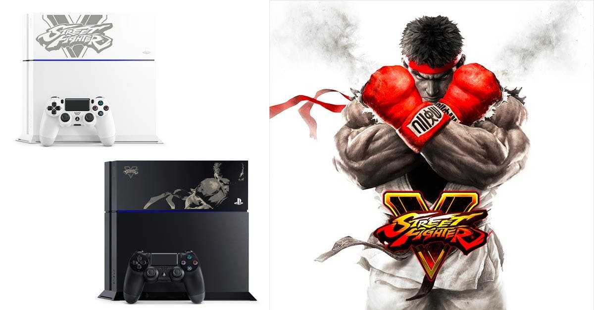 是Sony宣佈將於2月推出《快打旋風5》限定同捆版PlayStation 4主機這篇文章的首圖