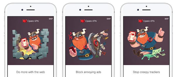 是Opera 推出 iOS 專用 VPN app ,標榜免費無用量限制這篇文章的首圖