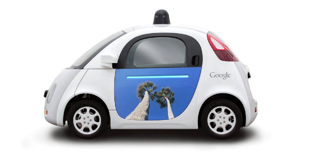 是Google 最新的無人駕駛車上路啦!這篇文章的首圖
