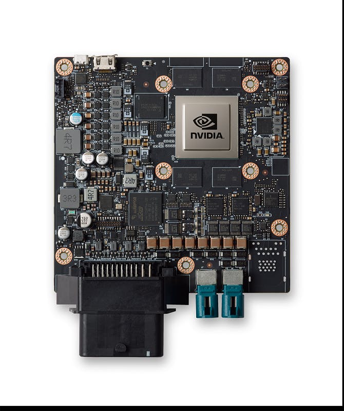 是僅 10W TDP 的自動駕駛大腦, NVIDIA 宣布採用單顆 Parker Tegra 之 DRIVE 2 平台模組這篇文章的首圖