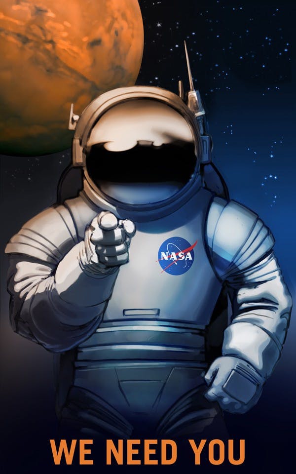 是NASA「徵的就是你」 工作地點:火星這篇文章的首圖