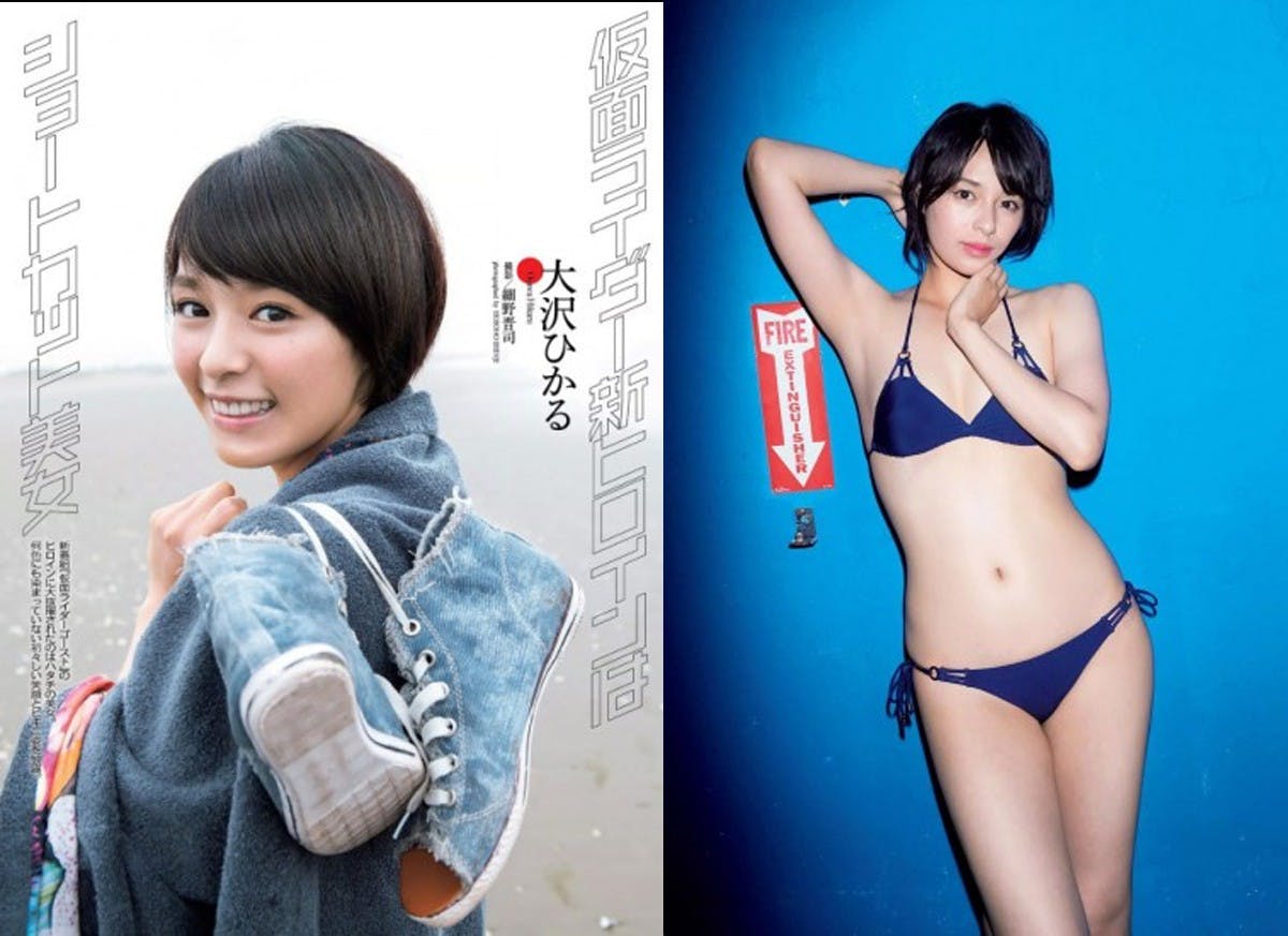 是水著大好!日本超可愛的短髮偶像大沢ひかる(大澤光)青春的肉體啊…這篇文章的首圖