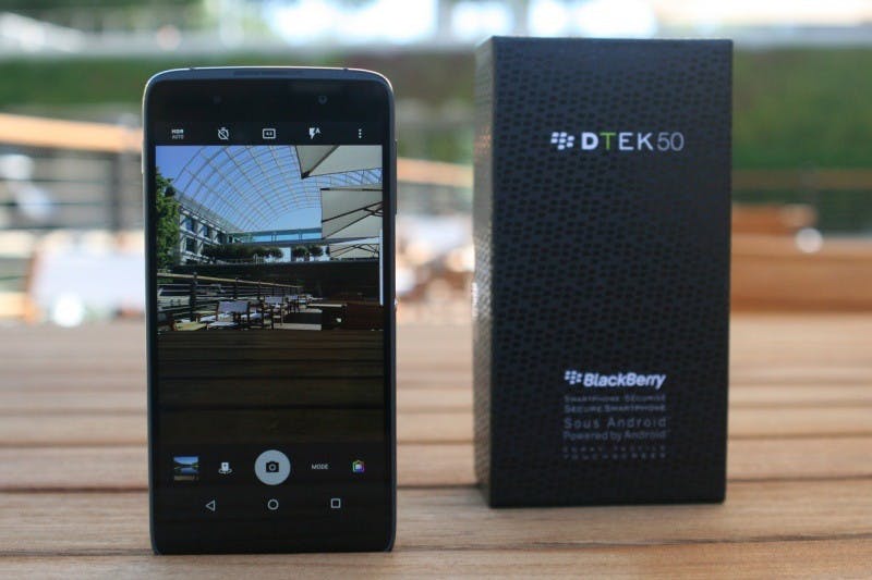 是BlackBerry DTEK50亮相 搭Android、加密機制這篇文章的首圖