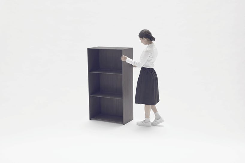 是伸縮自如的書櫃Nest Shelf這篇文章的首圖