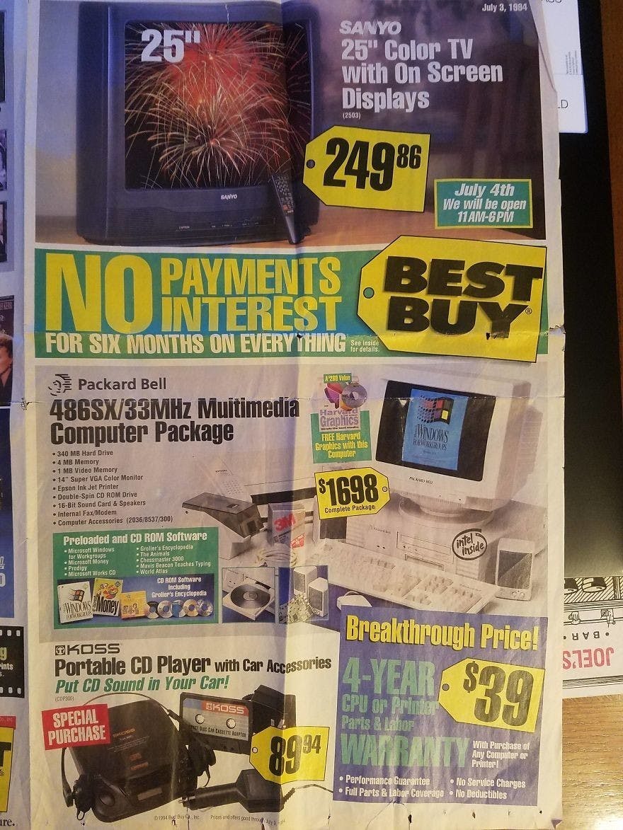 是時代的眼淚-Best Buy 大甩賣宣傳單這篇文章的首圖