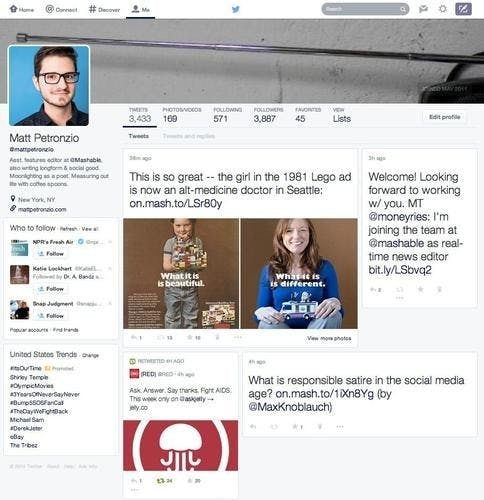 是Twitter 測試版新介面曝光,好像有點畫什麼不成的感覺…這篇文章的首圖