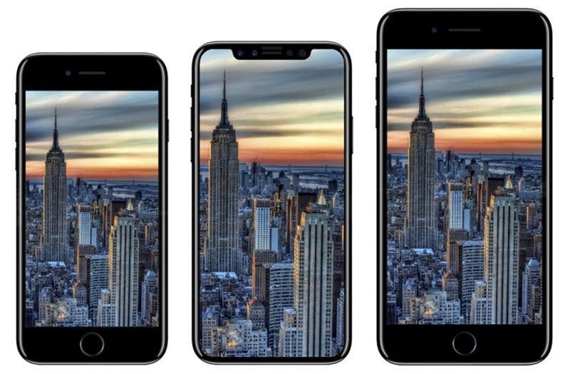是iPhone 8 售價預測,紐約時報:64GB 版約 999 美元這篇文章的首圖