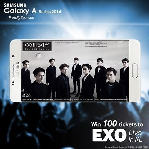 是EXO粉絲們注意!Samsung準備送出100張免費EXO Planet演唱會入門票!這篇文章的首圖