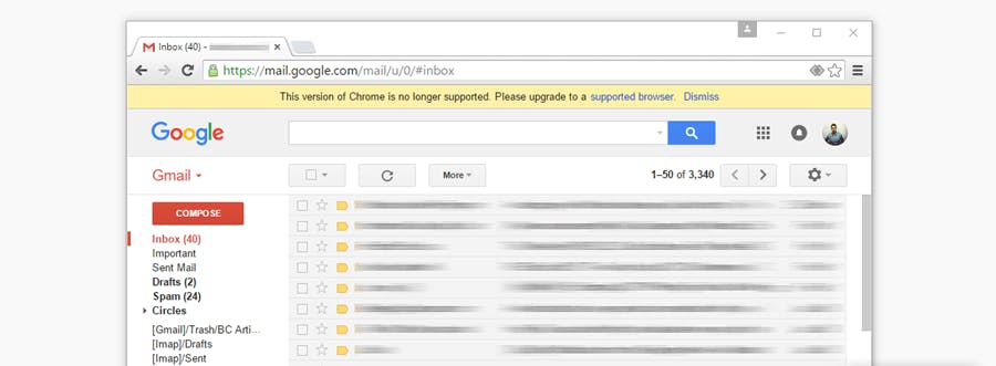 是硬是要學科技新知:Gmail 將不再對 XP、Vista 與舊版 Chrome 支援,呼籲盡快更新或升級這篇文章的首圖