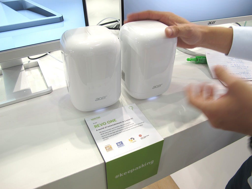 是Computex 2015:真的好可愛喔...以娛樂性為主的 Revo One 桌上型電腦這篇文章的首圖