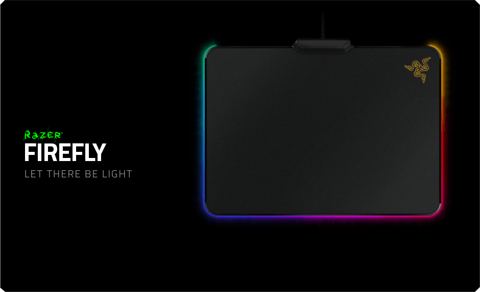 是轉吧滑鼠墊的七彩霓虹燈, Razer 推出搭載 CHROMA 多彩發光技術的 Firefly 遊戲滑鼠墊這篇文章的首圖