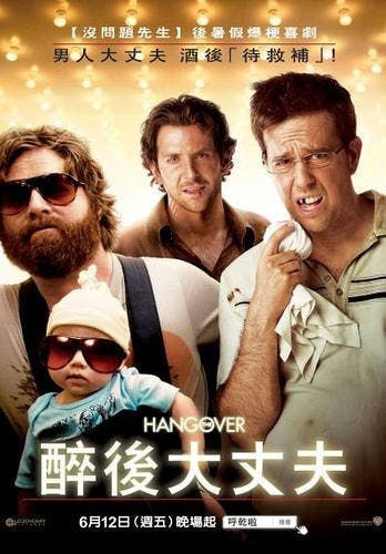 是片名翻譯:醉後大丈夫 (陸譯:宿醉)這篇文章的首圖