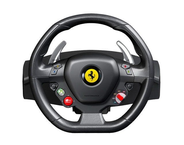 是Xbox 360專屬 Ferrari 458 Italia方向盤!這篇文章的首圖