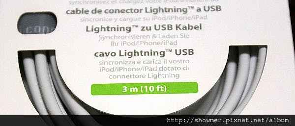 是就是任性的想要更長~~ moshi 3m (10ft) 長 Lightning 傳輸線這篇文章的首圖