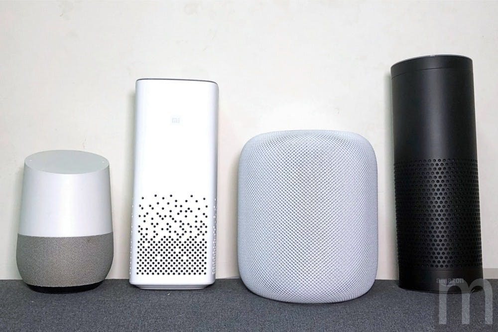 是比一比／蘋果HomePod與Google Home、亞馬遜Echo、小米AI音箱選誰好？這篇文章的首圖