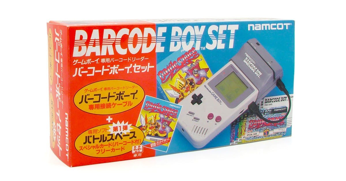 是曾經讓小朋友瘋狂收集條碼的Gameboy周邊裝置Barcode Boy這篇文章的首圖