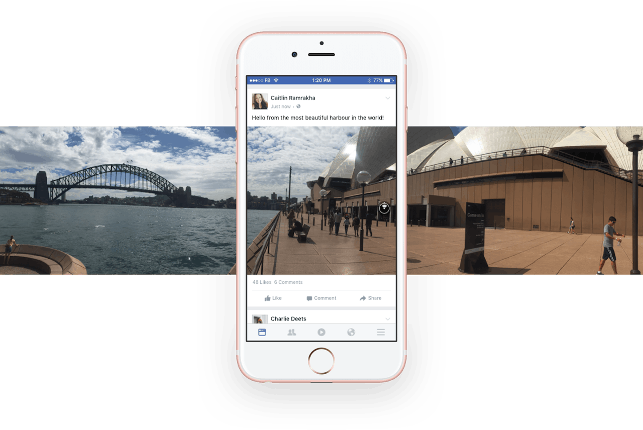 是Facebook推新拍攝功能,讓你直接App內拍360照片!這篇文章的首圖