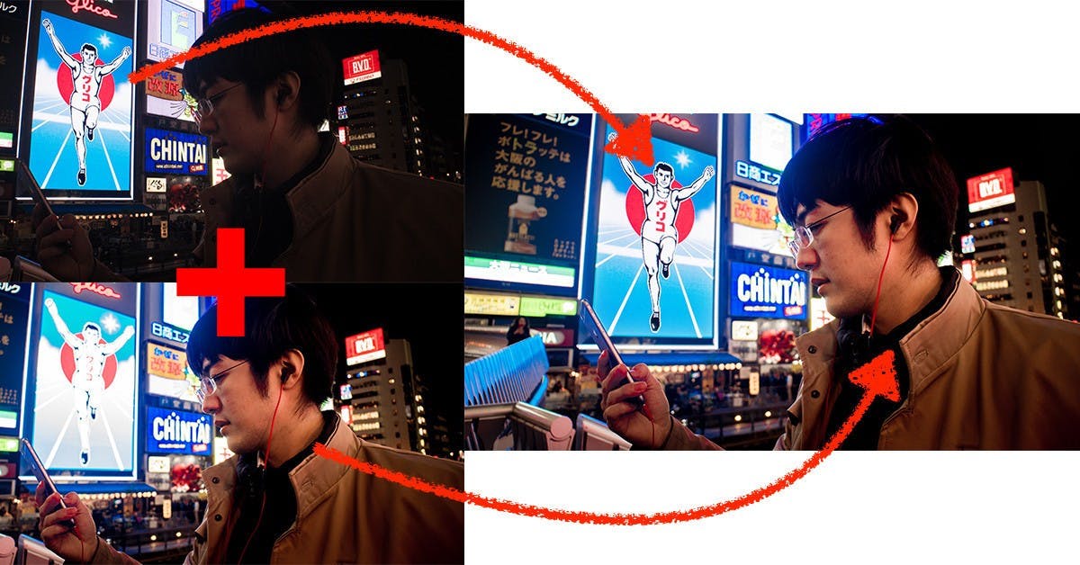 是[攝影小教室] 旅遊照超簡單（3）：微單眼 / 單眼必看！善用 Photoshop 後製搞定難拍的「道頓崛固力果」這篇文章的首圖