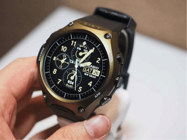 是CES 2016:Casio 加入智能手錶戰團,系統當然是 Android Wear這篇文章的首圖