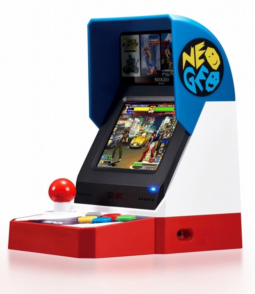 是SNK 40週年紀念機種NEO GEO mini確定7/24開放日本銷售 海外版將在後續推出的第1張圖