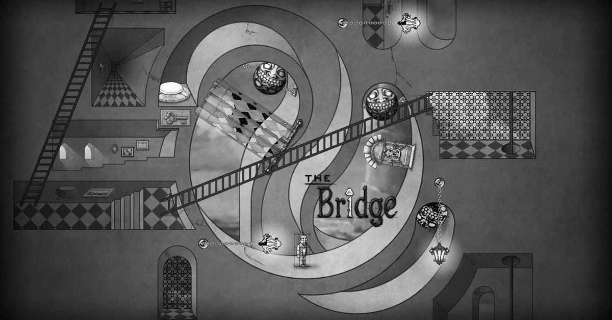 是巧妙玩弄物理定律與錯視藝術的解謎遊戲:謎橋The Bridge這篇文章的首圖