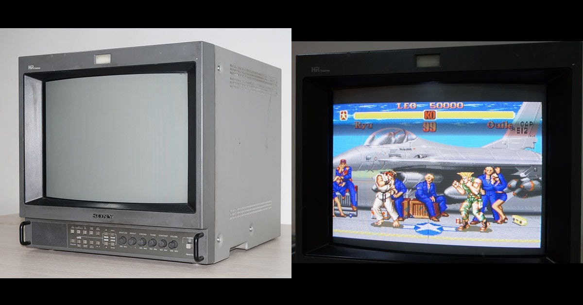 是玩舊主機的超棒螢幕選擇~監控用專業螢幕Sony PVM這篇文章的首圖