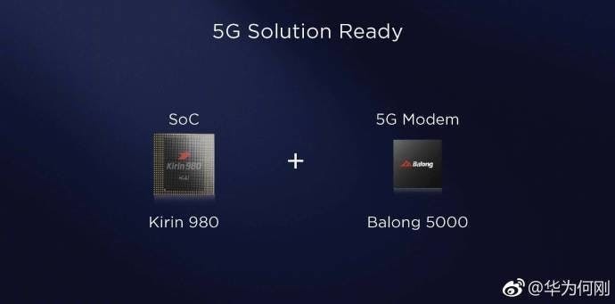 是華為確認將以Kirin 980搭配5G連網晶片對應首波5G連網市場需求的第2張圖