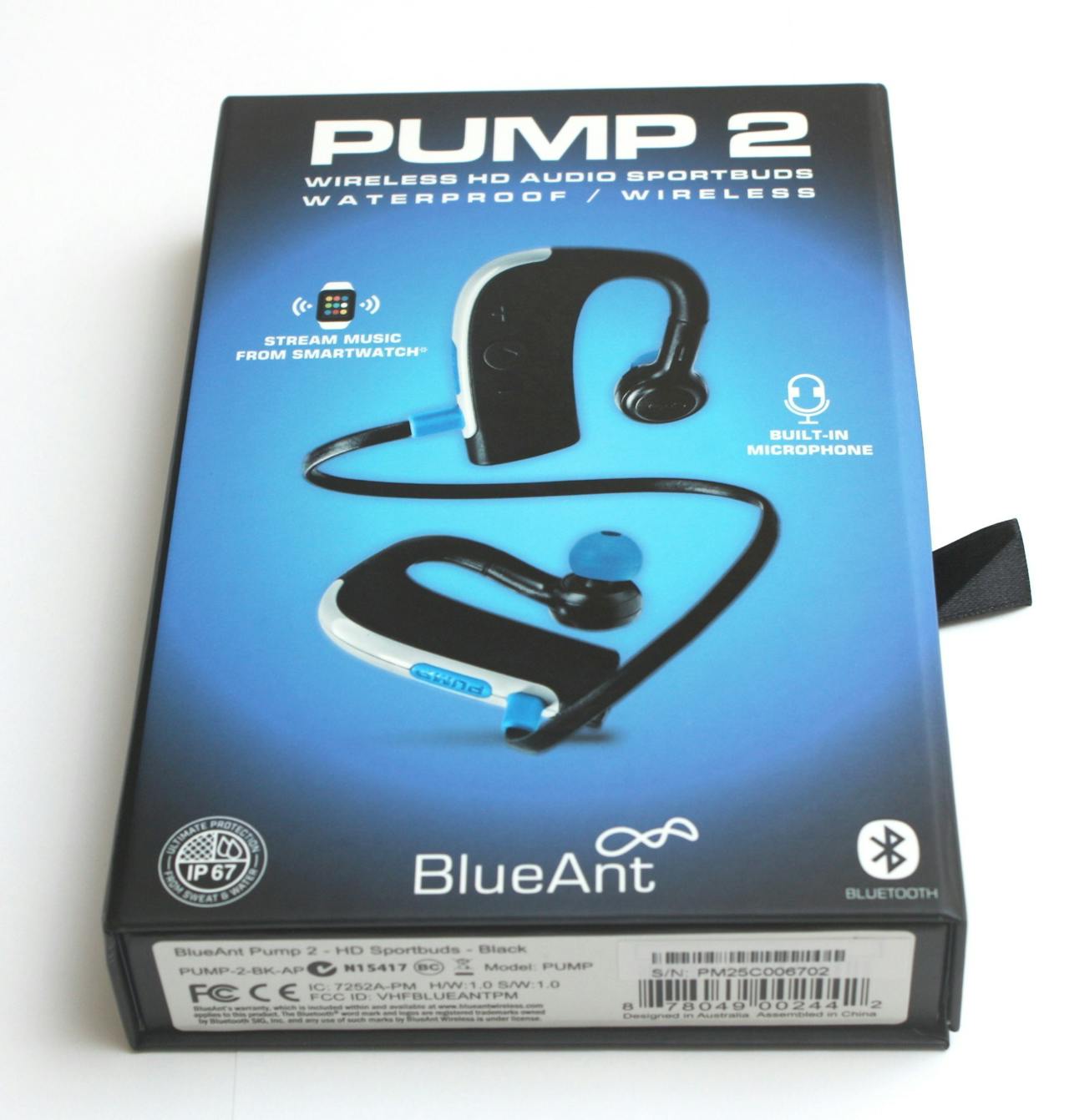 是「防水,不能只有手機」─BlueAnt PUMP 2 無線藍牙IP67防水等級運動耳機這篇文章的首圖