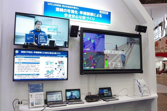 是CEATEC Japan 2015 : NEC 展出可視化人潮監控、緊急通訊系統與 MICHIBIKI 輔助定位系統應用這篇文章的首圖