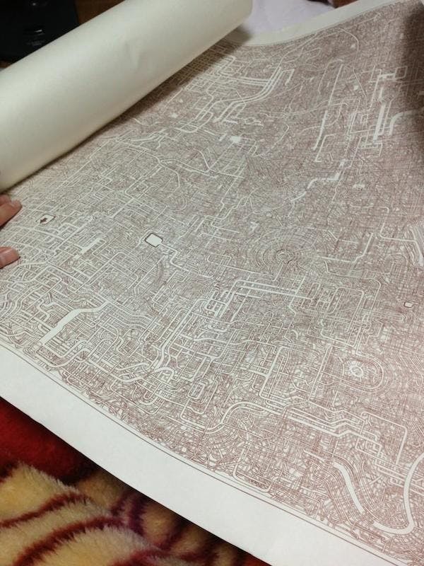 是因為喜歡所以執著~爸爸親手繪製的超級迷宮這篇文章的首圖