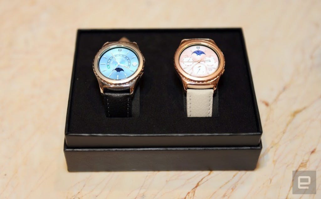 是果然咬著蘋果不放! Samsung將推出18K黃金版Gear S2 Classic!這篇文章的首圖