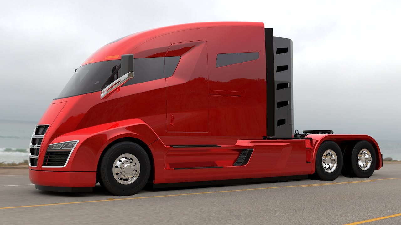 是電動超跑算甚麼, Nikola Motor Company 發表了 2,000 匹馬力的 6x6 天然氣發電電動拖車頭這篇文章的首圖