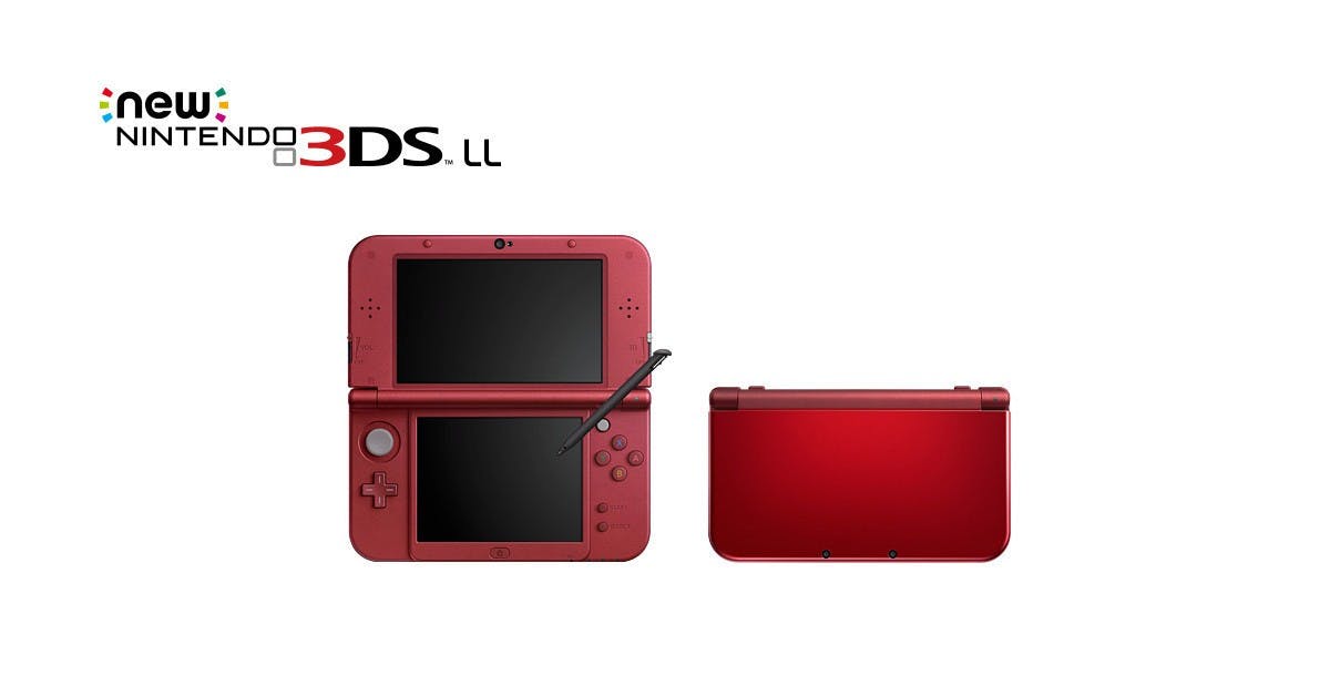 是紅得出類拔萃!任天堂New 3DS LL新顏色「金屬紅」將於8月27日發售這篇文章的首圖