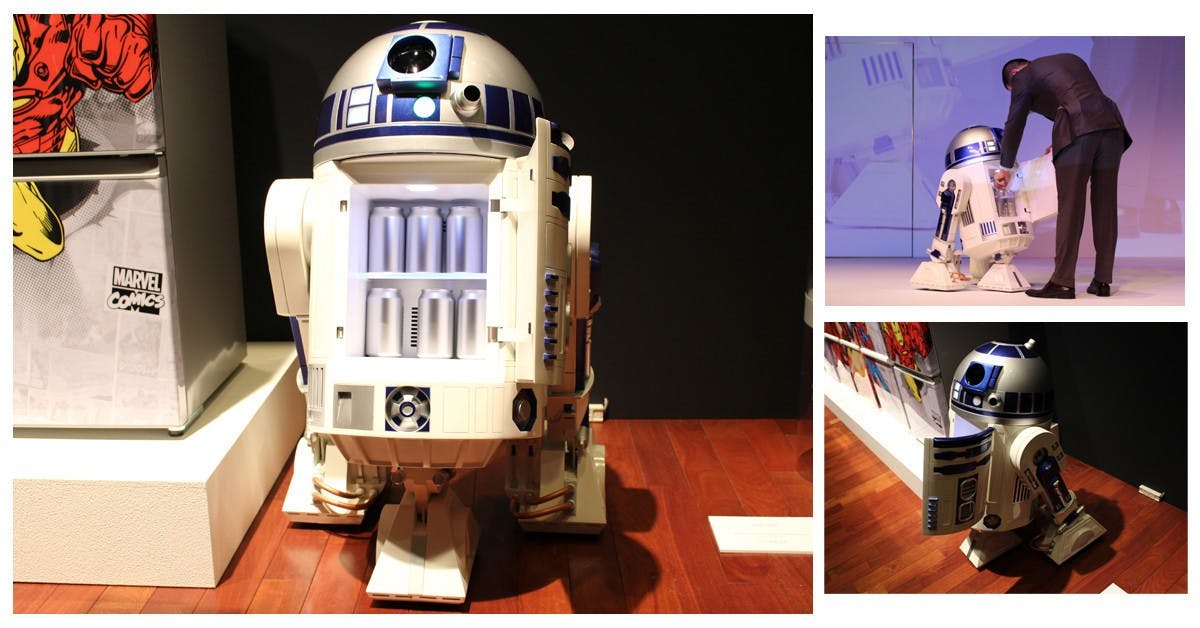 是星戰迷們絕對要敗!日本Haier Asia將於明年發售R2-D2型移動式冰箱這篇文章的首圖