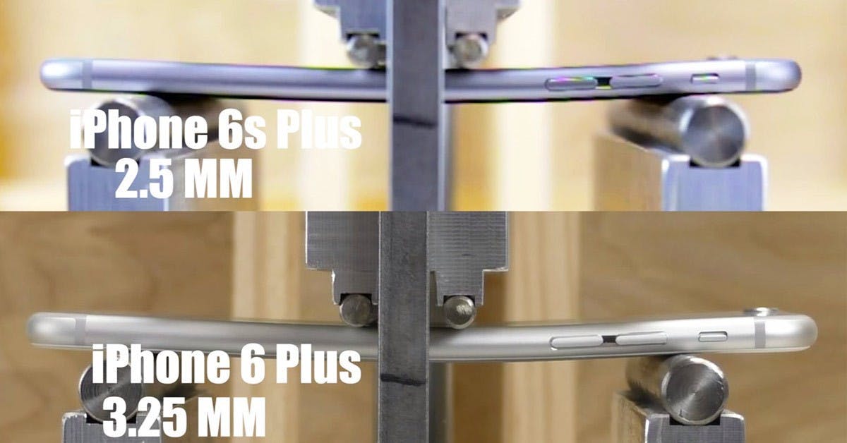 是iPhone 6s / 6s Plus不再軟趴趴!機身硬度確實較iPhone 6 / 6 Plus強!這篇文章的首圖