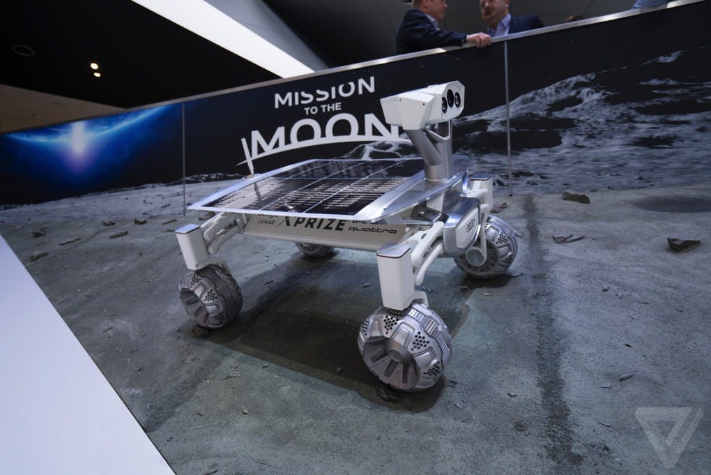 是用汽車科技上太空, Audi 於底特律車展展示 Audi Lunar Quattro 3D 列印登月車這篇文章的首圖