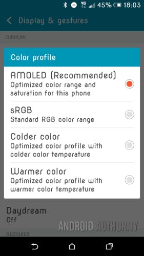 是HTC One A9 為其 AMOLED 屏幕加入冷暖色選項這篇文章的首圖