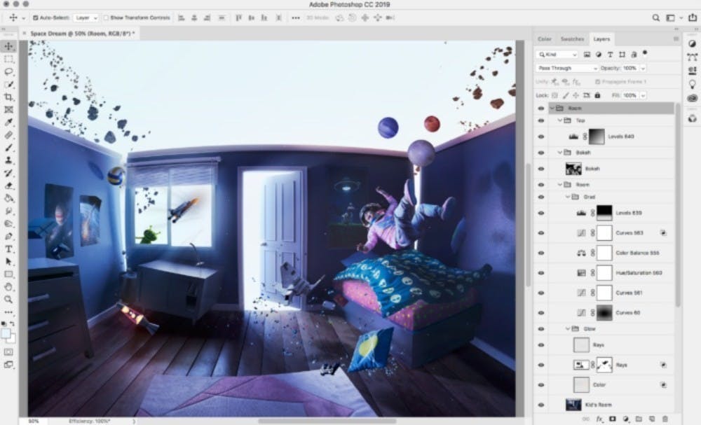 是對應iPad的新版Photoshop CC 原汁原味功能完整移植,行動修圖更方便這篇文章的首圖