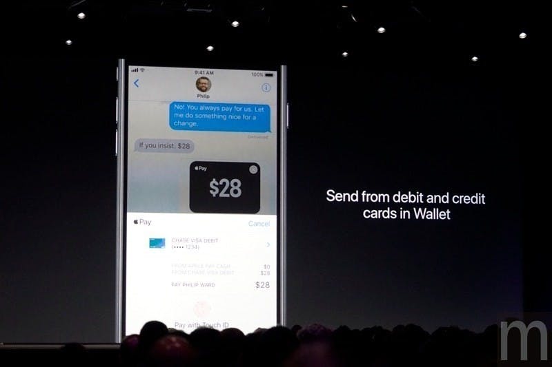 是Apple Pay綁定簽帳金融卡 P2P交易有望放行?這篇文章的首圖