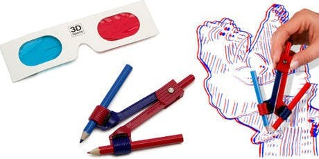 是「3D Doodle Kit」手繪玩具組,用紙跟筆打造3D視覺效果這篇文章的首圖
