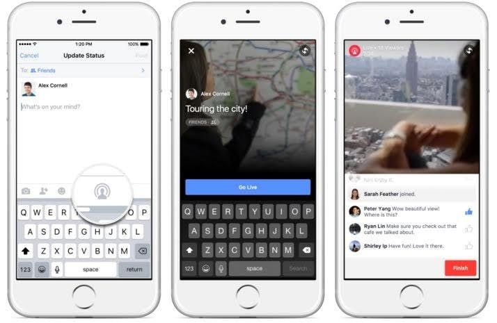 是直播不再專屬藍勾勾, Facebook Live 陸續開放給台灣 iOS 用戶使用這篇文章的首圖