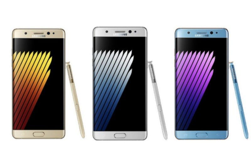 是Note 7宣傳圖像再曝 包含金色、國外已可預購這篇文章的首圖