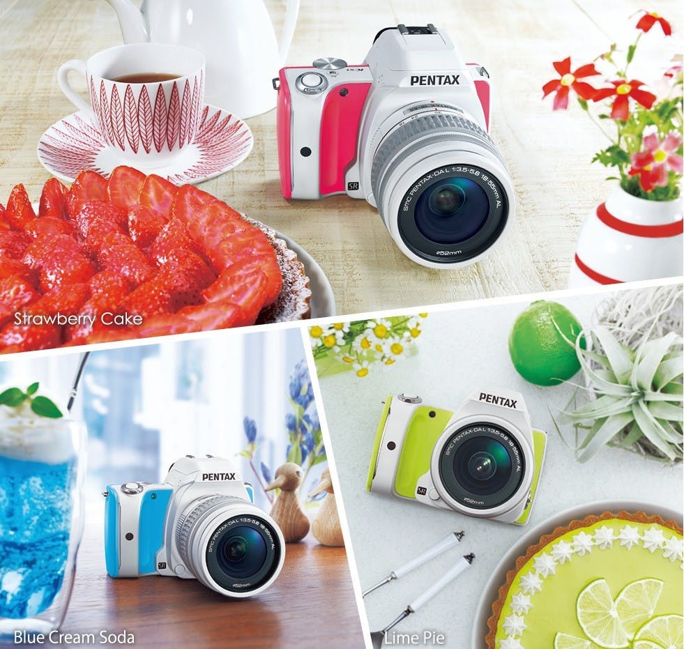 是Ricoh Image 將於日本推出以甜品作為配色風格的 Pentax K-S1 Sweet Collection這篇文章的首圖