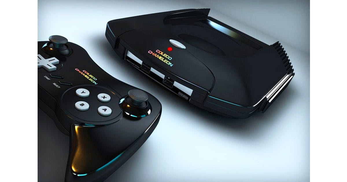 是Coleco公司發表復古主機Coleco Chameleon,預計明年2月於紐約展出這篇文章的首圖